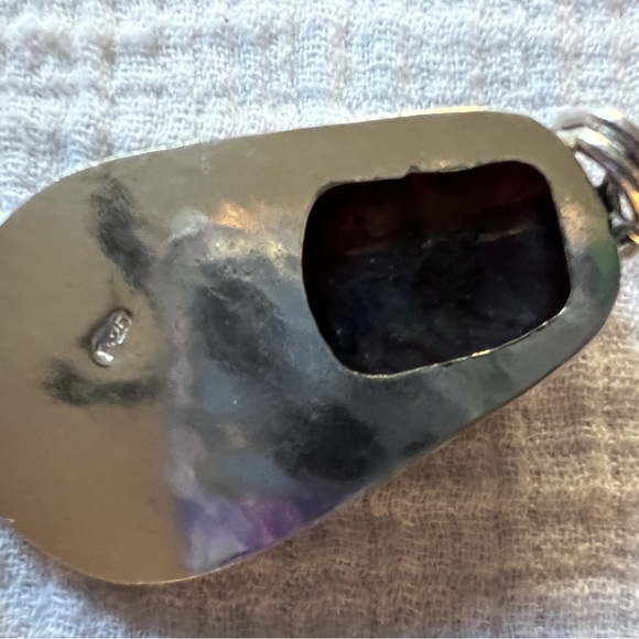 Natural Labrodite Pendant - Picture 6 of 7